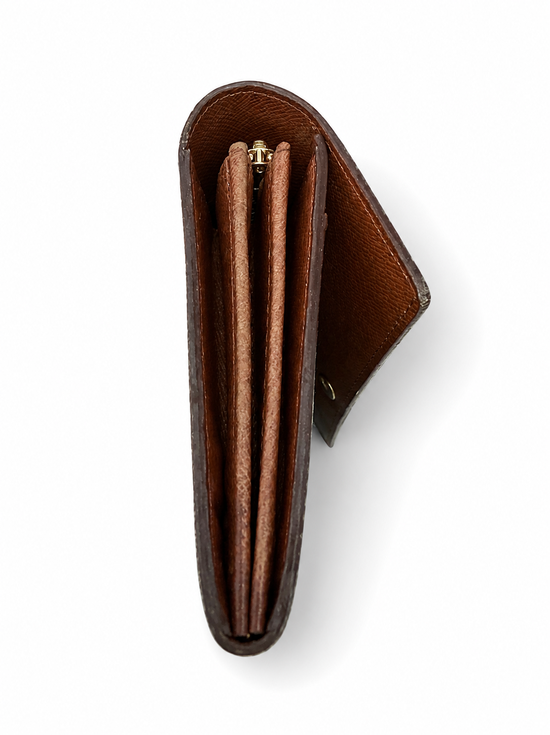Louis Vuitton Sarah Wallet Monogram Canvas Vintage TH0936 Authentic