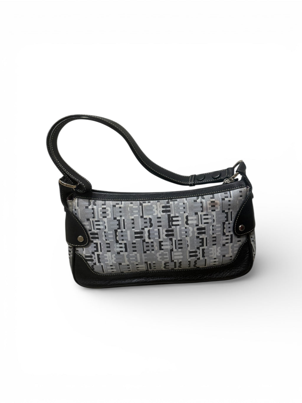 Vintage Balenciaga Monochrome shoulder bag.