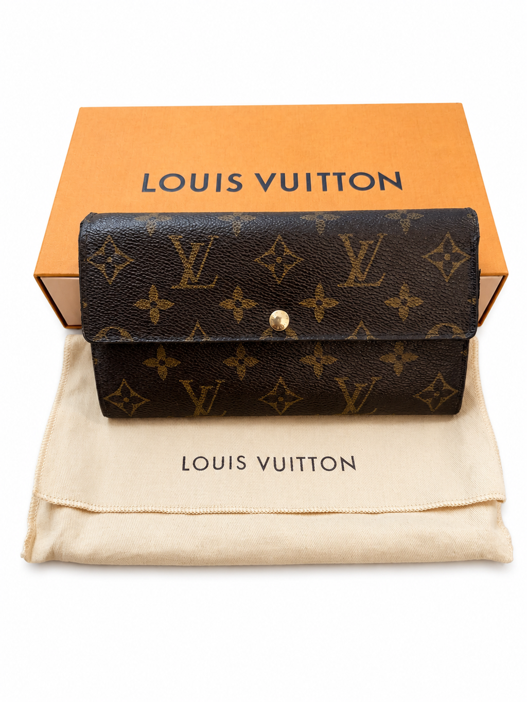 Louis Vuitton Emilie Monogram Wallet Liberty Floral Interior | Box,Dust Bag& COA