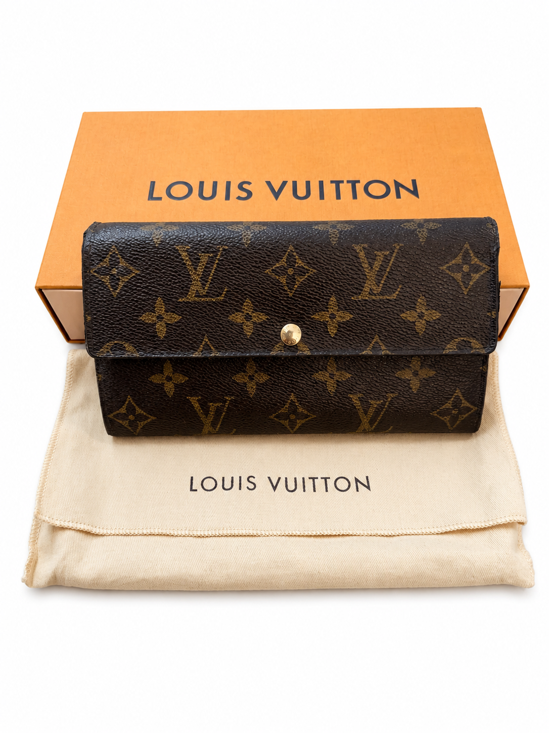 Louis Vuitton Emilie Monogram Wallet Liberty Floral Interior | Box,Dust Bag& COA
