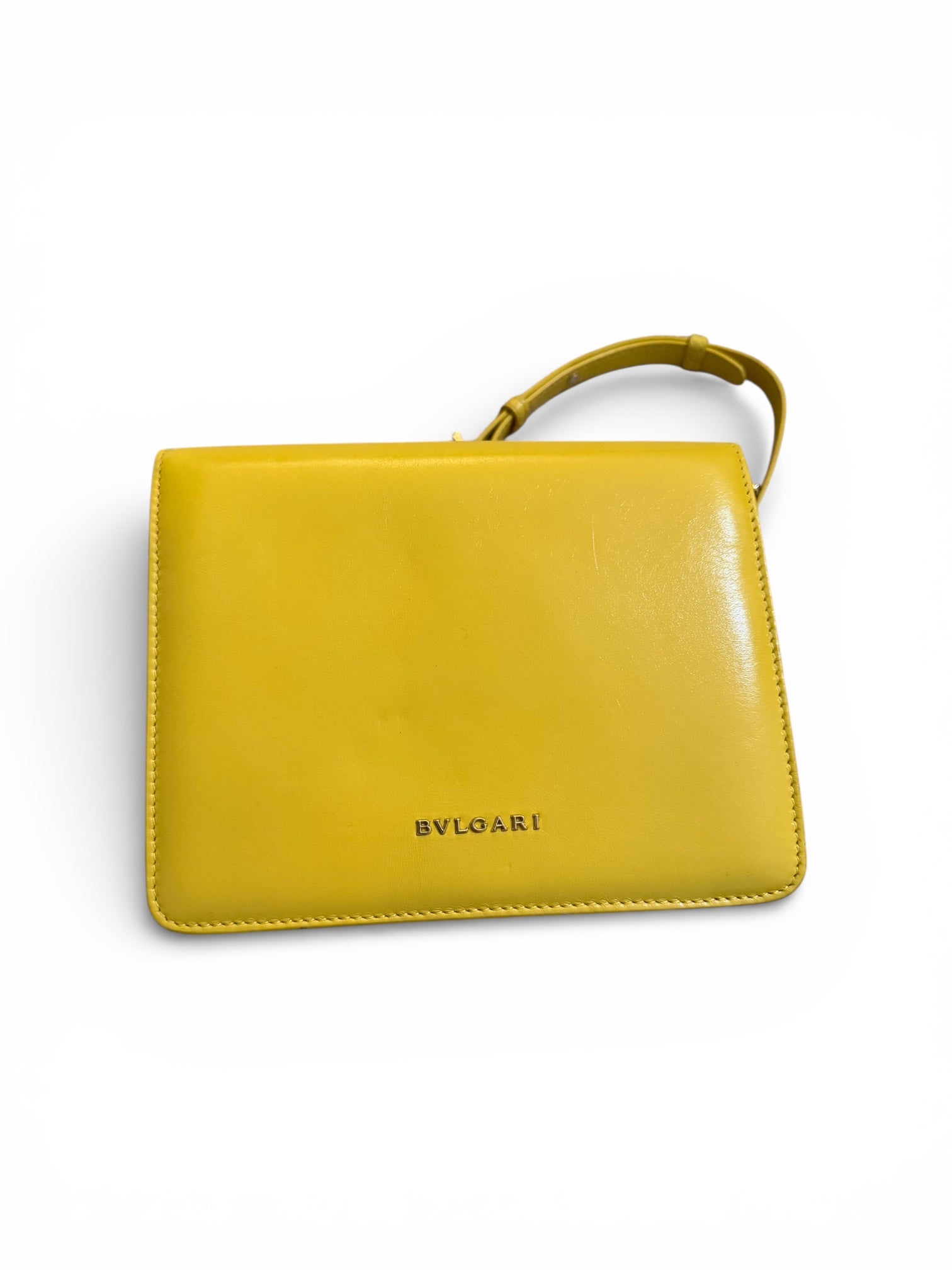 Bvlgari Yellow Shoulder/Crossbody on Chain. Summer 2016 Edition
