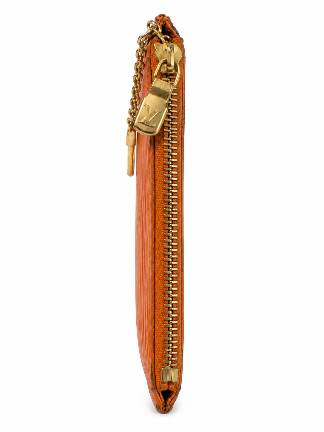 Louis Vuitton Epi Leather Key Pouch in Orange