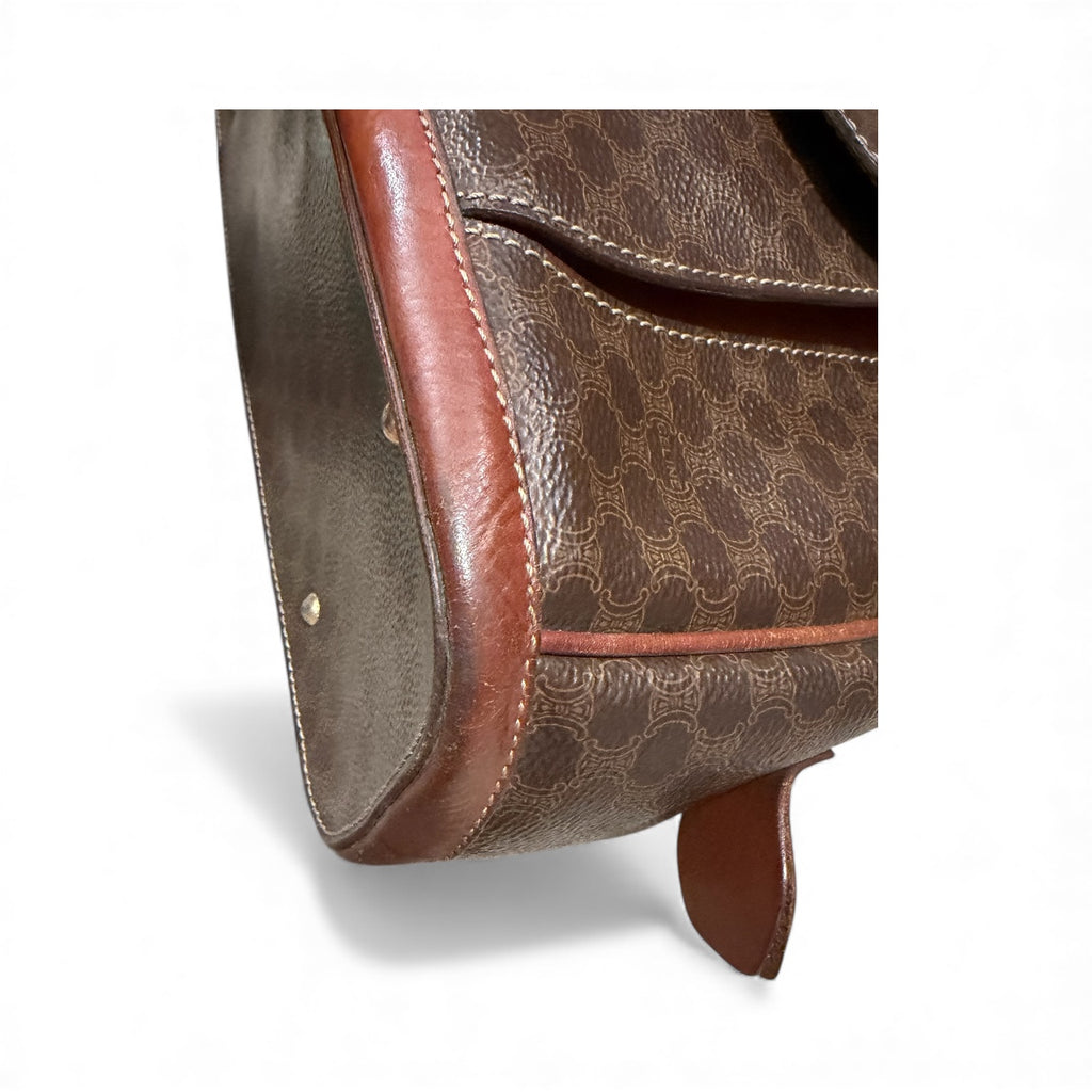 Vintage Celine Macadam Canvas Hand bag