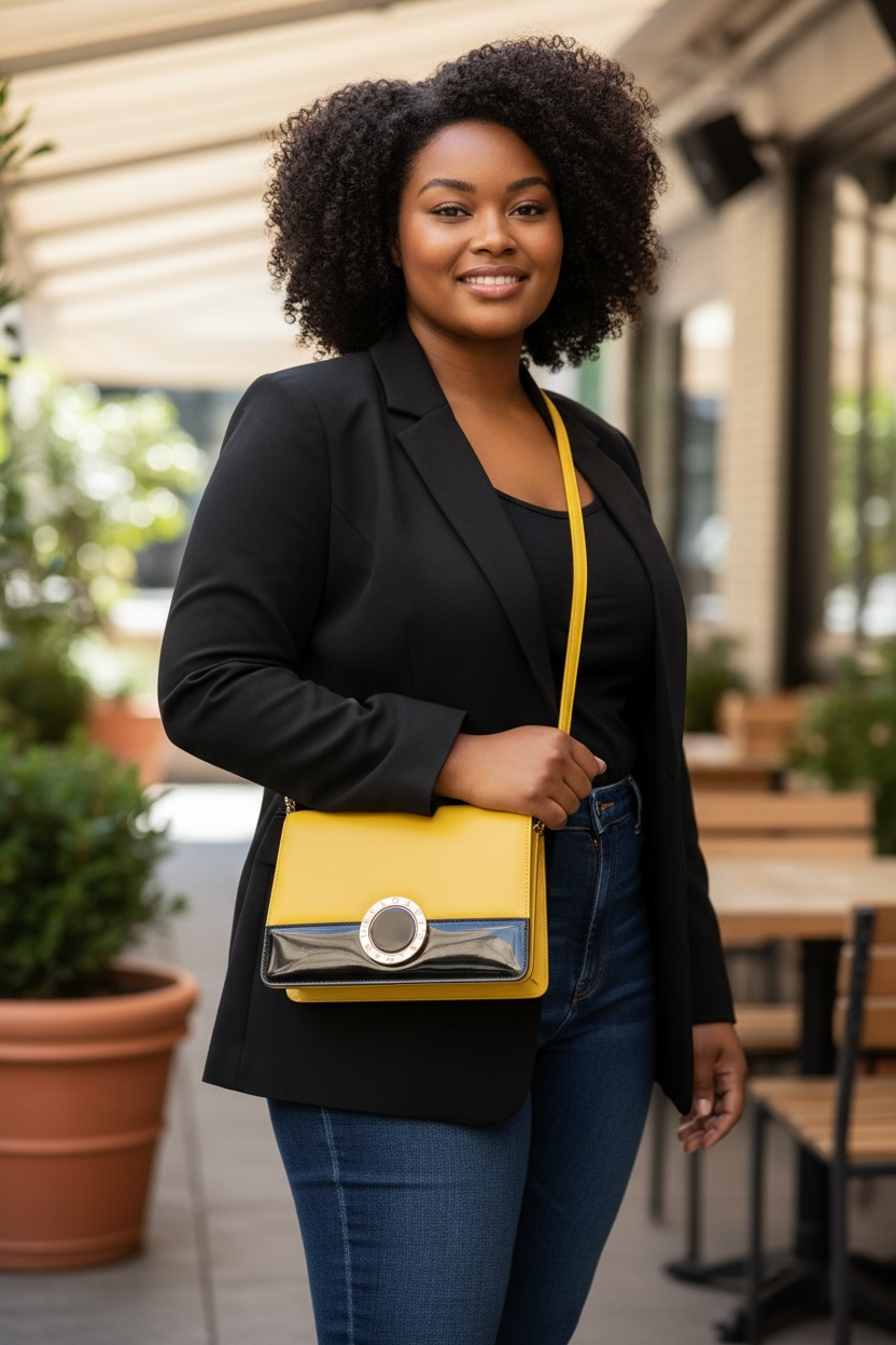 Bvlgari Yellow Shoulder/Crossbody on Chain. Summer 2016 Edition