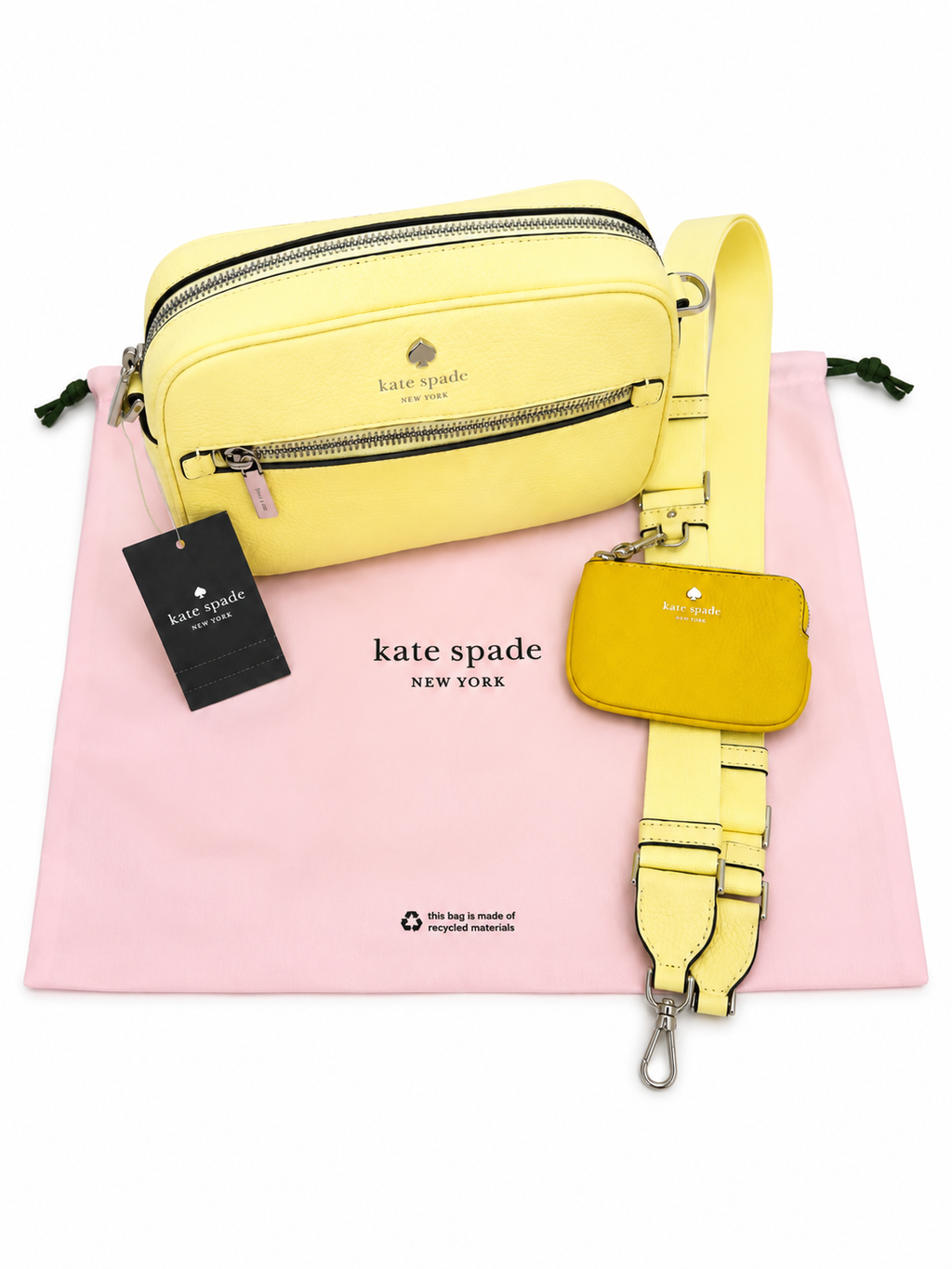 ✨ Kate Spade Emma Colorblock Pebbled Leather Camera Bag – NWT ✨