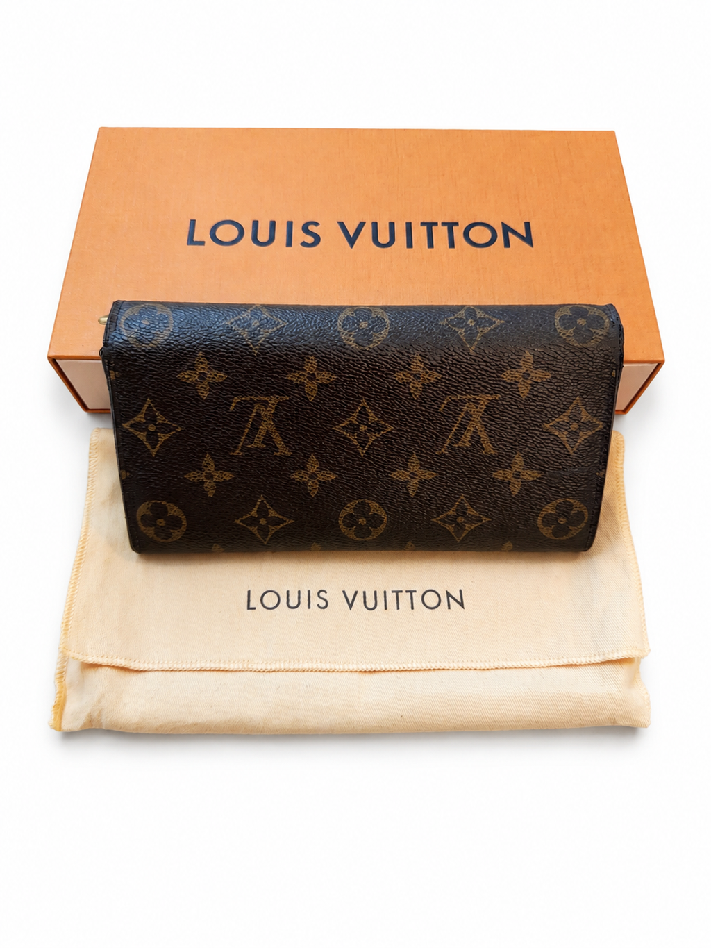 Louis Vuitton Emilie Monogram Wallet Liberty Floral Interior | Box,Dust Bag& COA