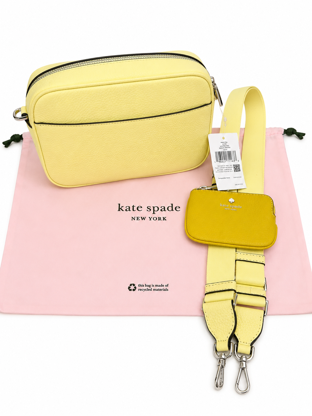 ✨ Kate Spade Emma Colorblock Pebbled Leather Camera Bag – NWT ✨