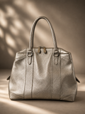Fendi Metallic Pebbled Leather
