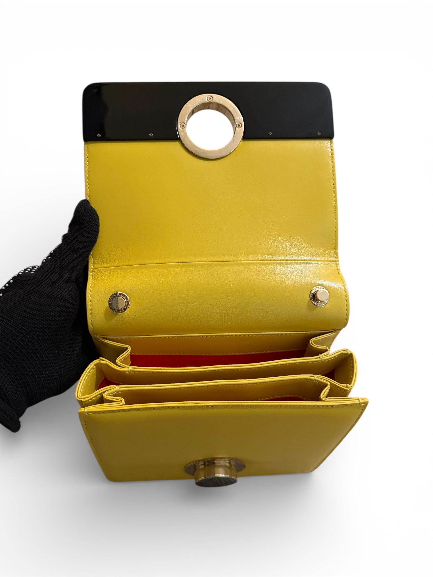 Bvlgari Yellow Shoulder/Crossbody on Chain. Summer 2016 Edition