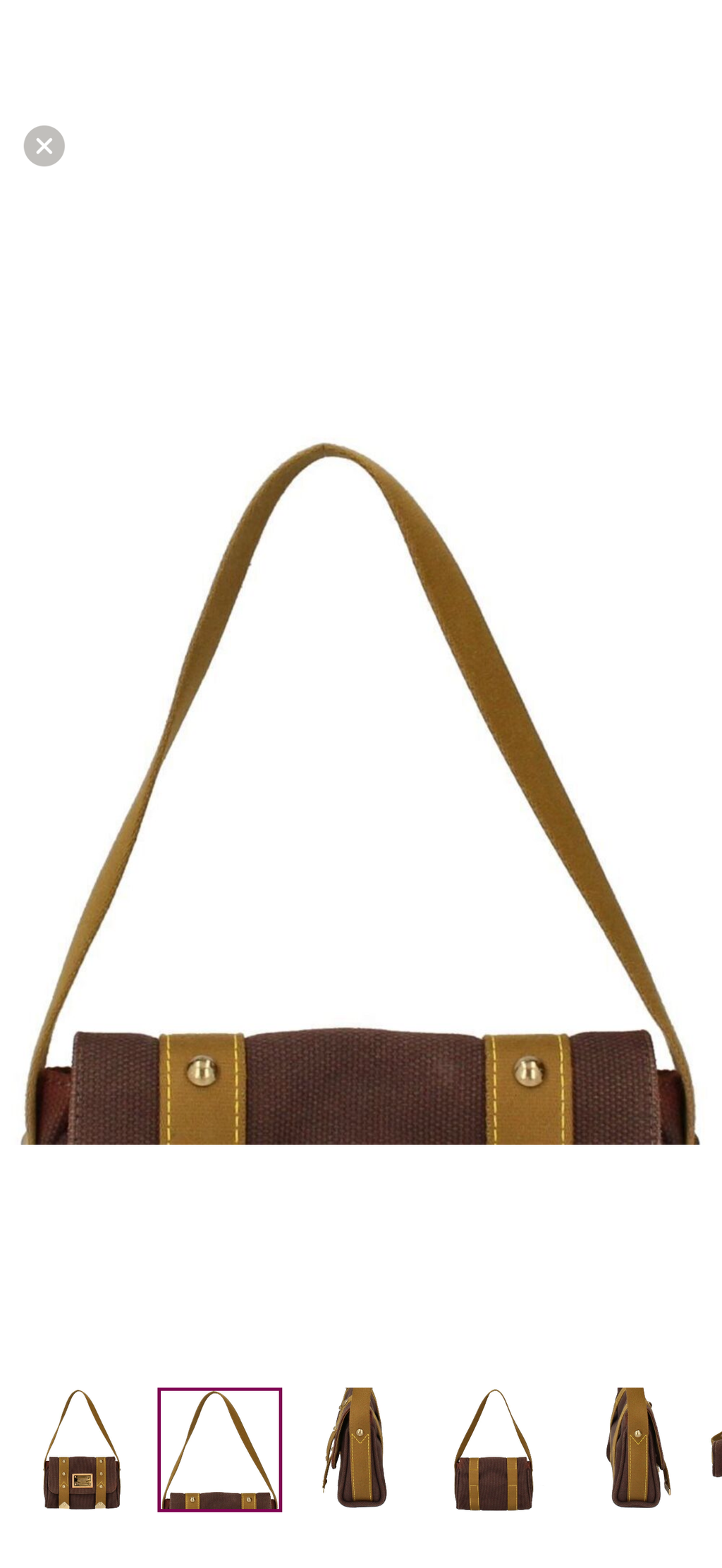 Louis Vuitton Shoulder Bag Sac Mule Canvas