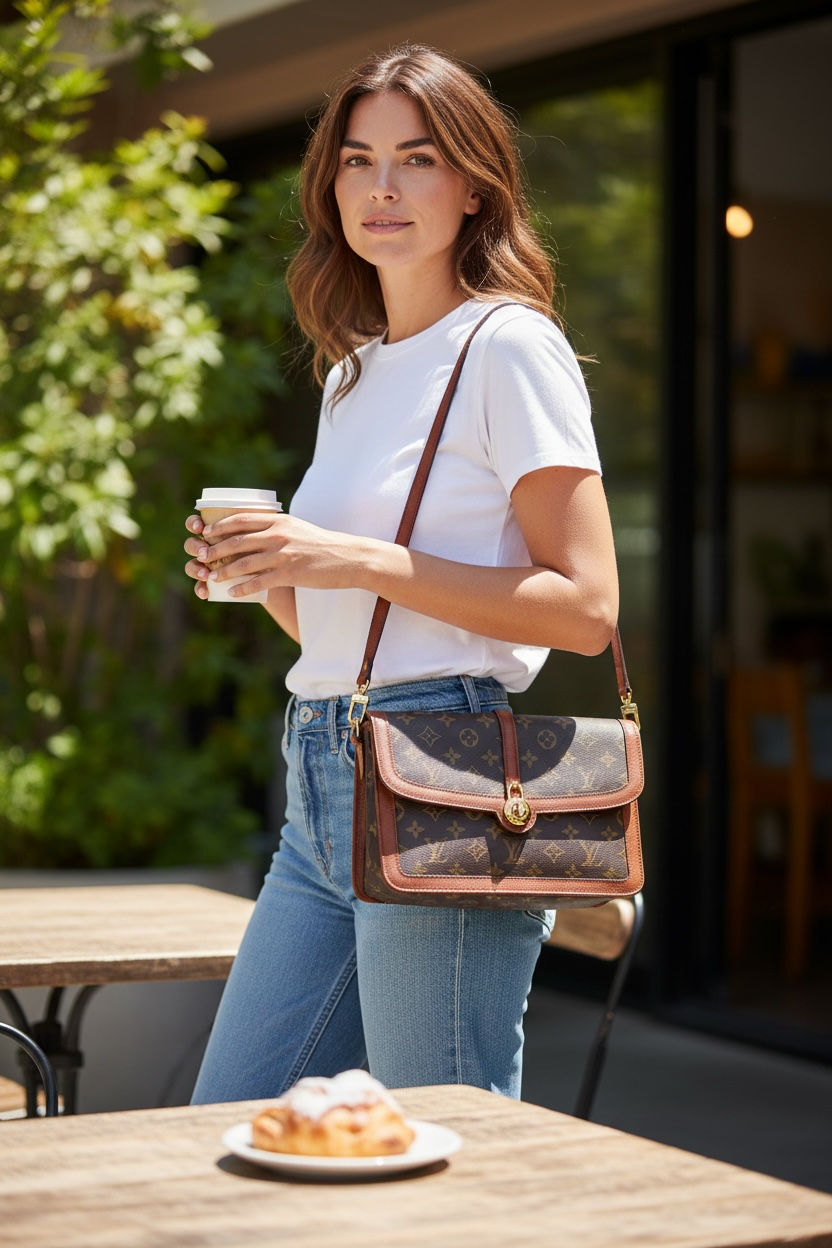 Rare find Louis Vuitton Vintage Monogram Passy Shoulder Bag