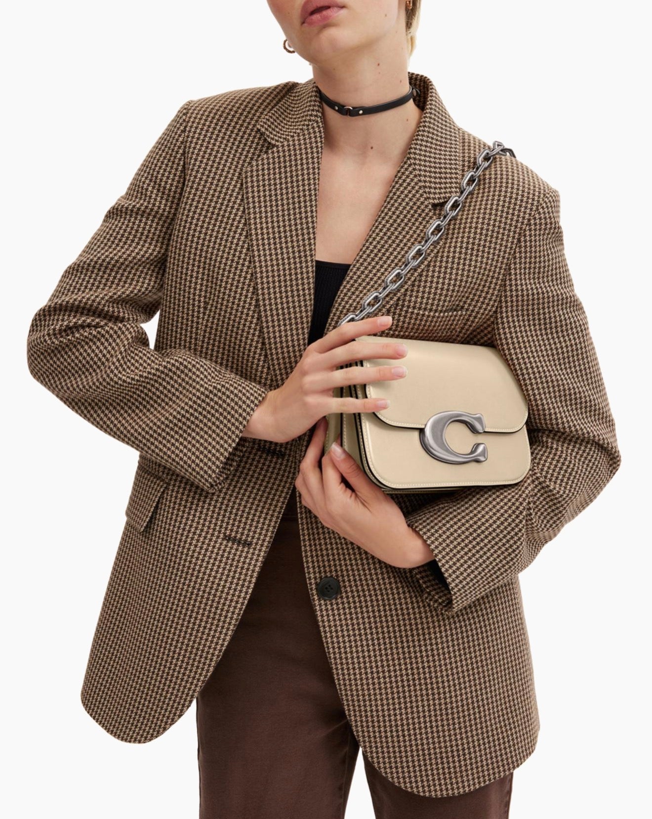 Coach Idol Leather Flap Bag
