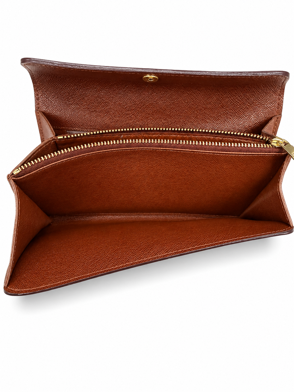 Louis Vuitton Sarah Wallet Monogram Canvas Vintage TH0936 Authentic