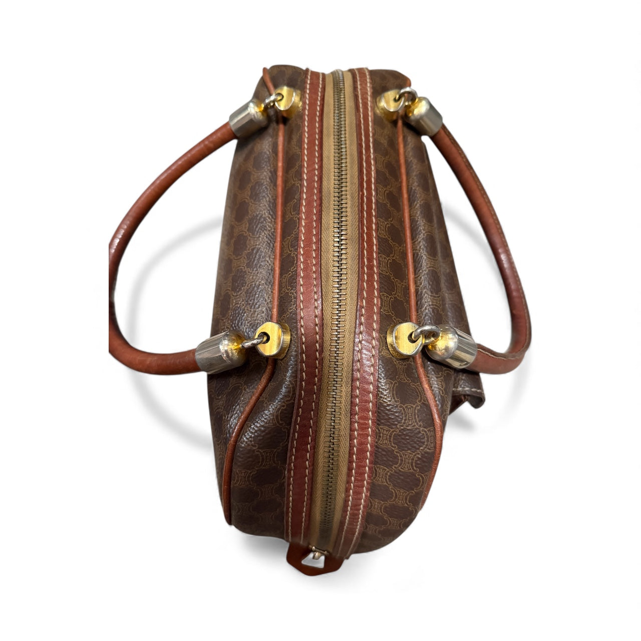 Vintage Celine Macadam Canvas Hand bag