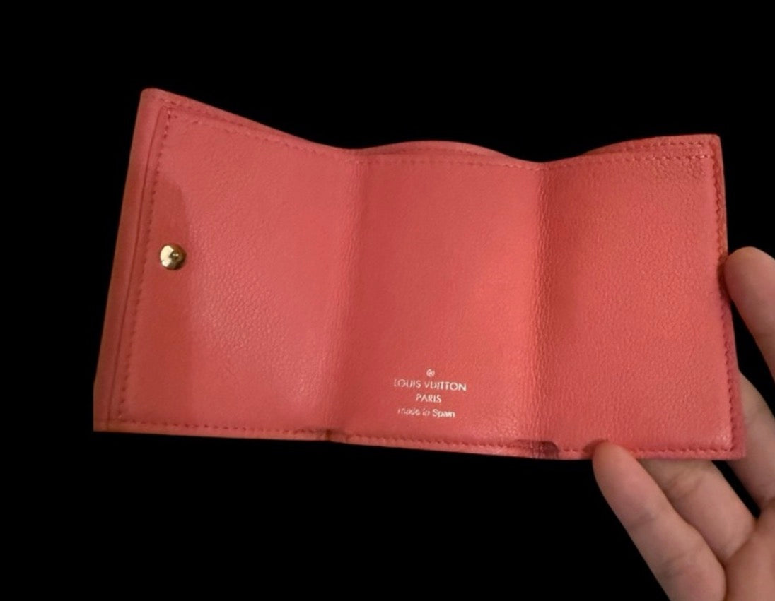 EUC Louis Vuitton Calfskin my Lock me Rose Card Holder