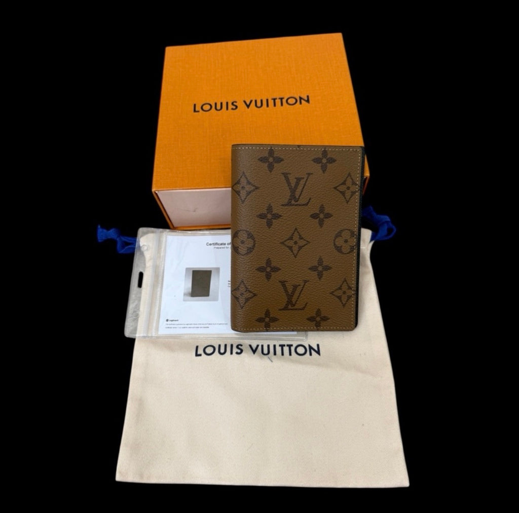 Louis Vuitton Reverse Monogram Passport Holder