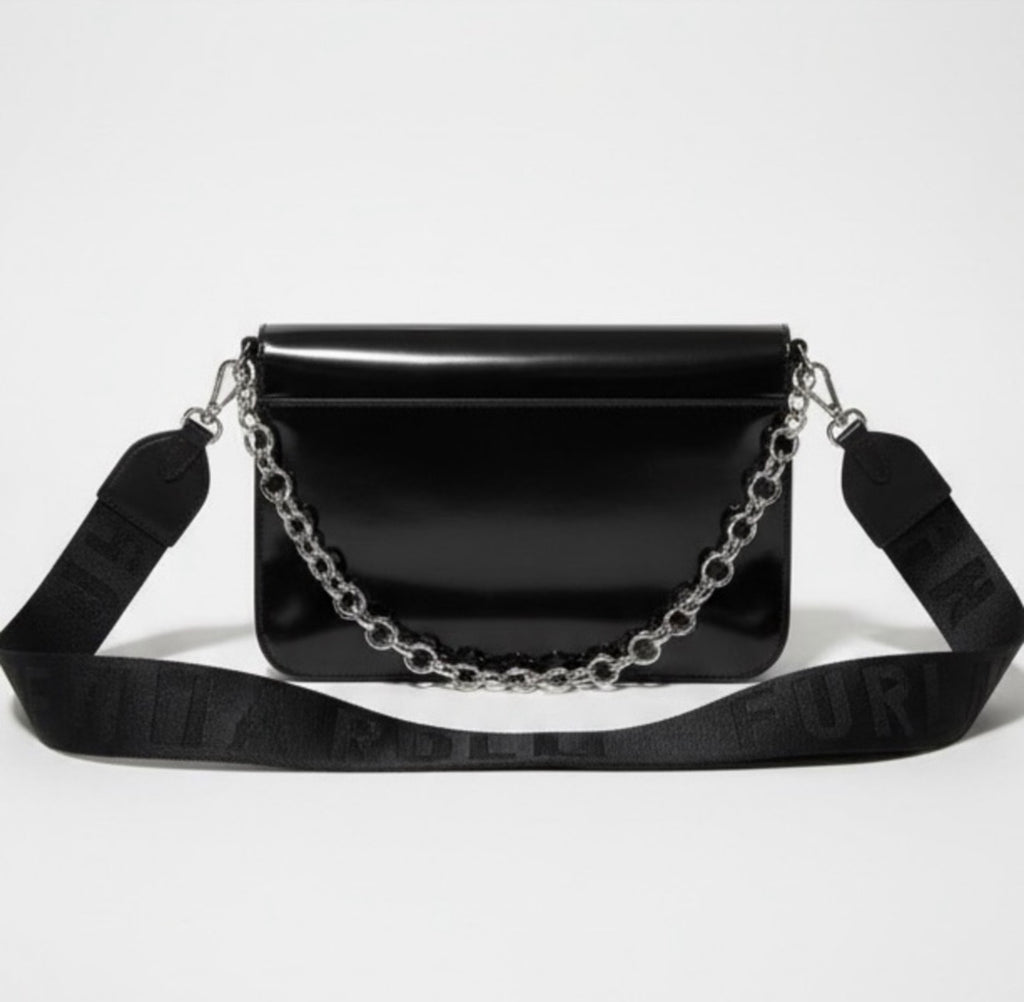 NWT FURLA Shoulder Bag FURLA Splendida Women's BlackBrown