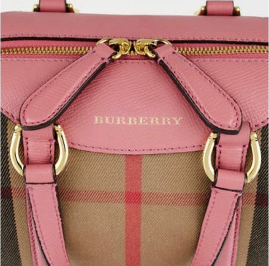 Pre-loved Burberry Alchester Bowling Bag