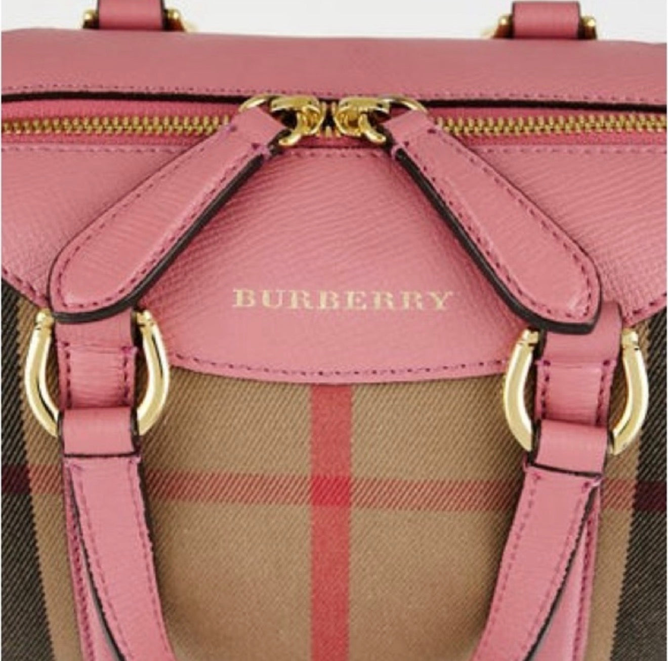 Pre-loved Burberry Alchester Bowling Bag