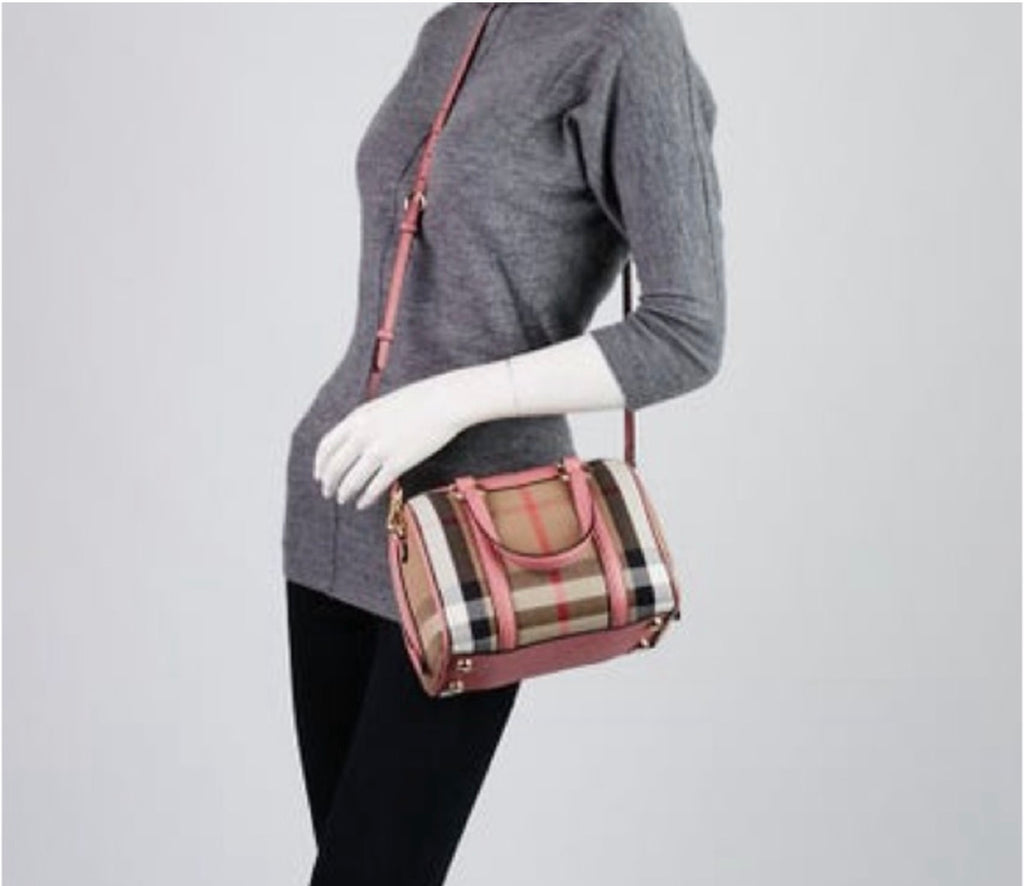 Pre-loved Burberry Alchester Bowling Bag