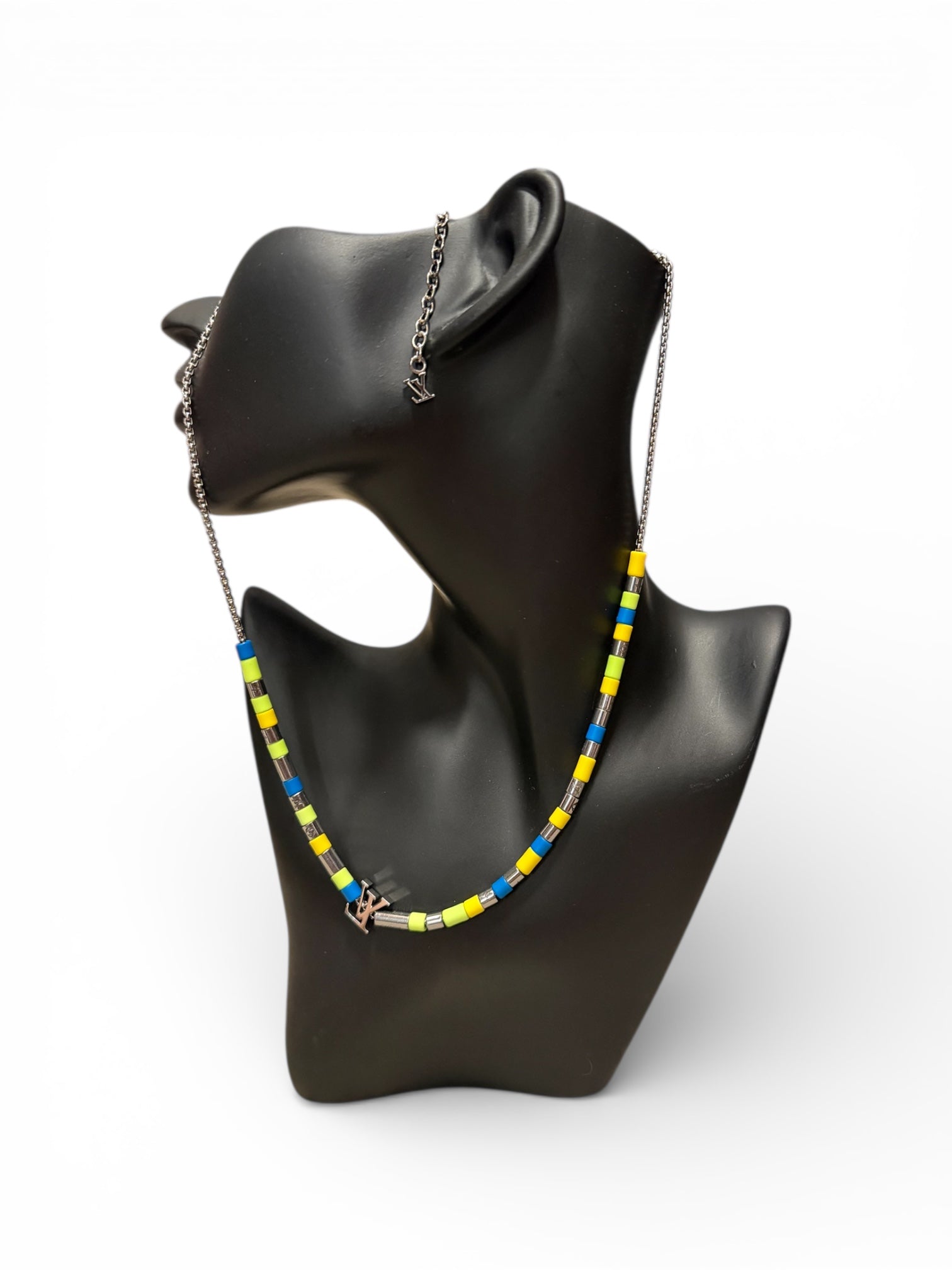 LOUIS VUITTON COLLIER LV SUNRISE NECKLACE M00651 MULTICOLOR UNISEX F/S