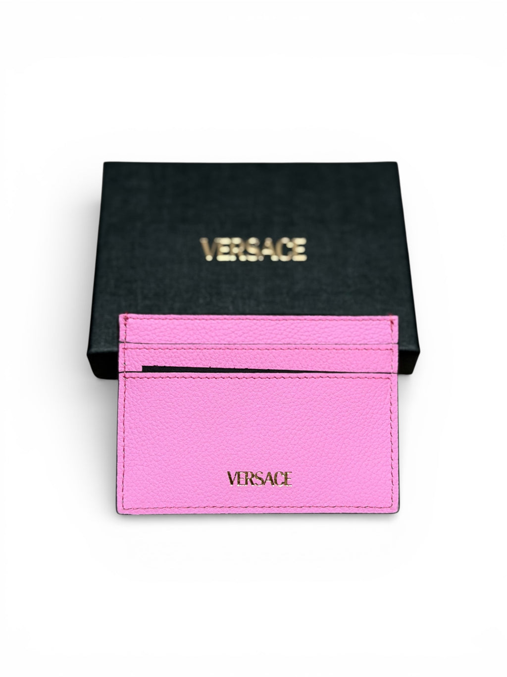 Versace Medusa Head Pink Card holder